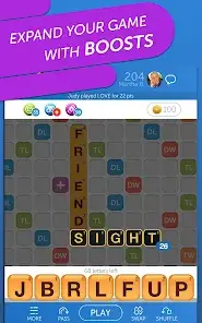 Juego words with friends helper