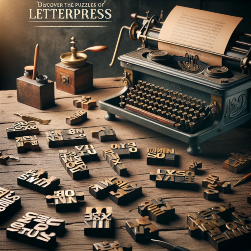 Descubre los Puzzles de Letterpress